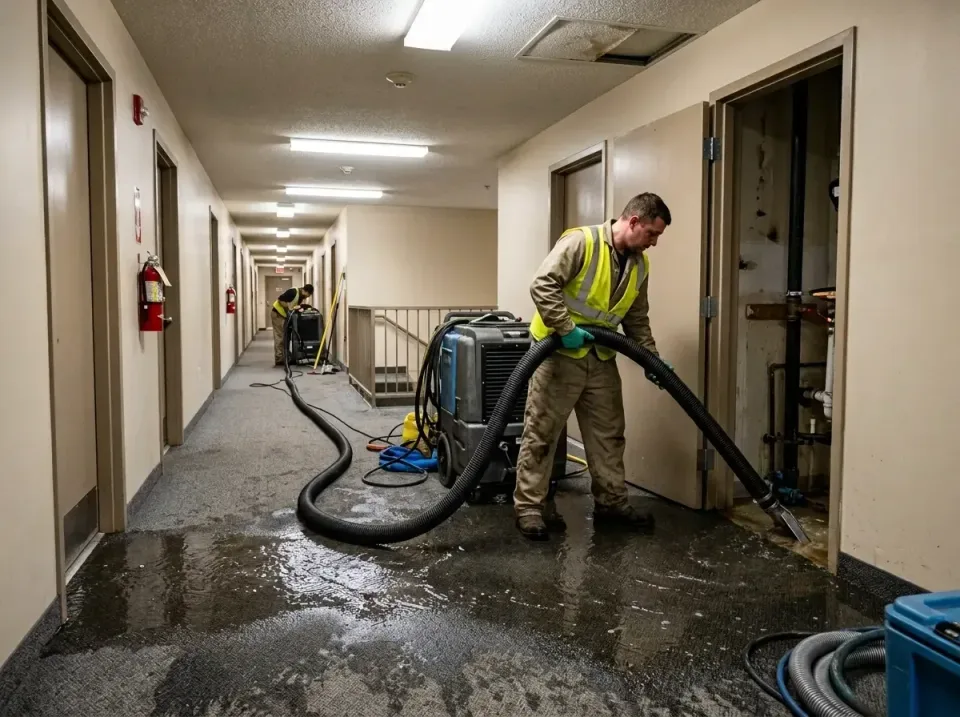 multi-unit-apartment-hallway-f-005 — frequently asked questions, Emergency Burst Pipe Water Extraction & Removal in Donaldso…